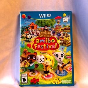 Wii U Animal Crossing amiibo Festival Video Game